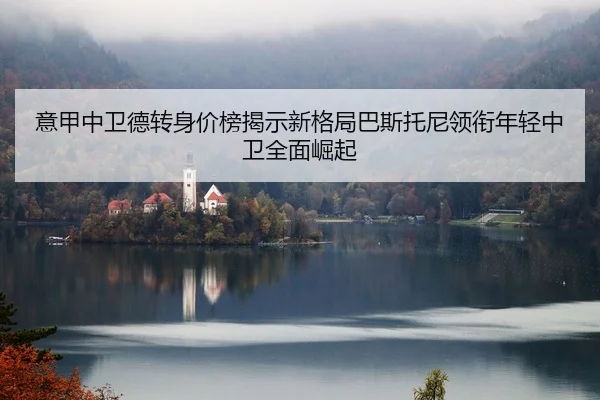 意甲中卫德转身价榜揭示新格局巴斯托尼领衔年轻中卫全面崛起